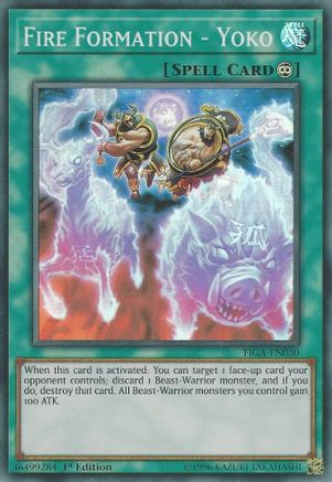 Fire Formation - Yoko (FIGA-EN030) - Fists of the Gadgets 1st Edition