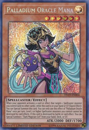 Palladium Oracle Mana (TN19-EN004) - 2019 Gold Sarcophagus Tin Limited