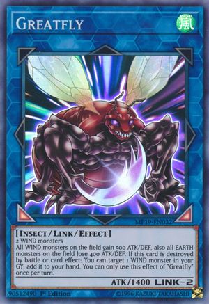Greatfly (MP19-EN032) - 2019 Gold Sarcophagus Tin Mega Pack Unlimited