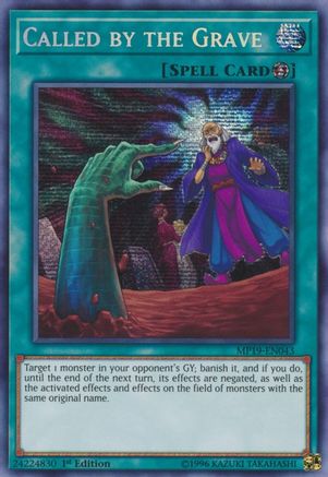 Called by the Grave (MP19-EN043) - 2019 Gold Sarcophagus Tin Mega Pack Unlimited