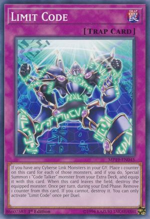 Limit Code (MP19-EN045) - 2019 Gold Sarcophagus Tin Mega Pack Unlimited