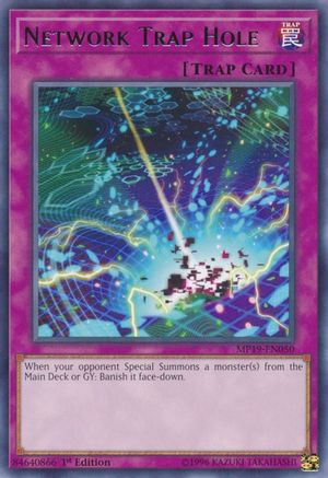 Network Trap Hole (MP19-EN050) - 2019 Gold Sarcophagus Tin Mega Pack Unlimited