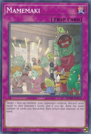 Mamemaki (MP19-EN052) - 2019 Gold Sarcophagus Tin Mega Pack Unlimited