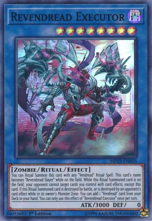Revendread Executor (MP19-EN055) - 2019 Gold Sarcophagus Tin Mega Pack Unlimited
