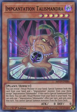 Impcantation Talismandra (MP19-EN084) - 2019 Gold Sarcophagus Tin Mega Pack Unlimited