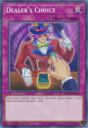 Dealer's Choice (MP19-EN135) - 2019 Gold Sarcophagus Tin Mega Pack Unlimited