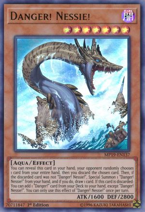 Danger! Nessie! (MP19-EN137) - 2019 Gold Sarcophagus Tin Mega Pack Unlimited