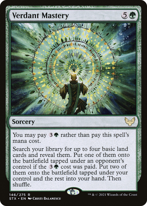 Verdant Mastery [Strixhaven: School of Mages]