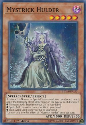 Mystrick Hulder (MP19-EN173) - 2019 Gold Sarcophagus Tin Mega Pack 1st Edition