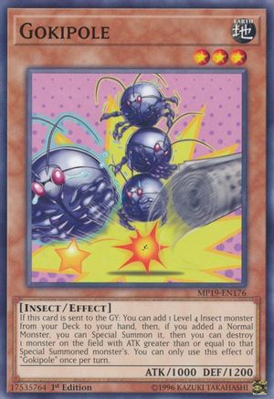 Gokipole (MP19-EN176) - 2019 Gold Sarcophagus Tin Mega Pack Unlimited