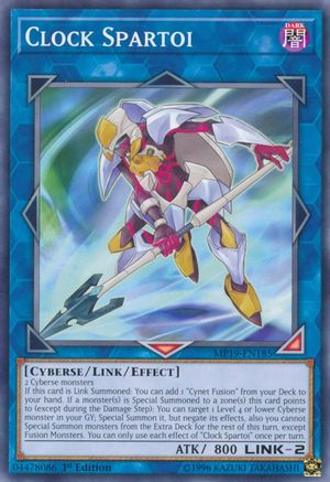 Clock Spartoi (MP19-EN185) - 2019 Gold Sarcophagus Tin Mega Pack Unlimited