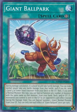 Giant Ballpark (MP19-EN200) - 2019 Gold Sarcophagus Tin Mega Pack Unlimited