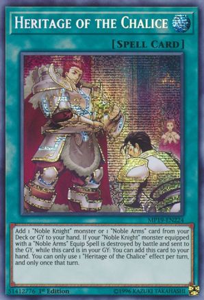 Heritage of the Chalice (MP19-EN224) - 2019 Gold Sarcophagus Tin Mega Pack Unlimited