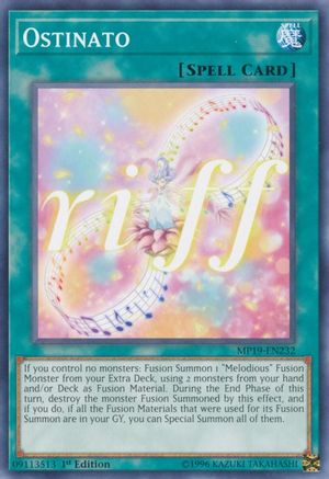 Ostinato (MP19-EN232) - 2019 Gold Sarcophagus Tin Mega Pack Unlimited