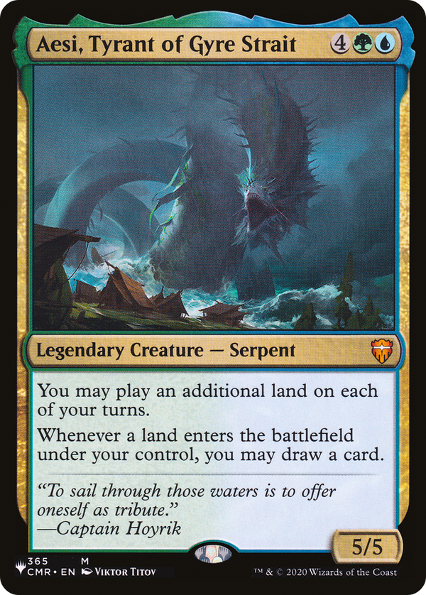 Aesi, Tyrant of Gyre Strait [The List]