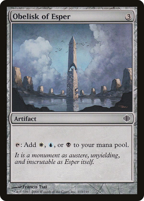 Obelisk of Esper [Shards of Alara]