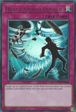 Heavy Storm Duster (DUDE-EN050) - Duel Devastator 1st Edition