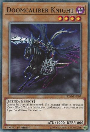 Doomcaliber Knight (LED5-EN007) - Legendary Duelists: Immortal Destiny 1st Edition
