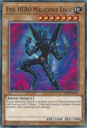 Evil HERO Malicious Edge (LED5-EN017) - Legendary Duelists: Immortal Destiny 1st Edition