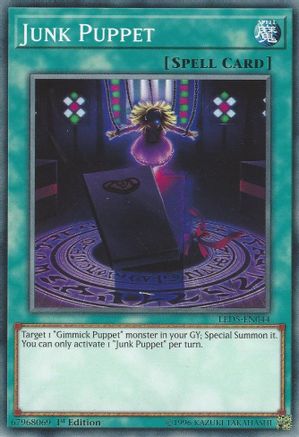 Junk Puppet (LED5-EN044) - Legendary Duelists: Immortal Destiny 1st Edition