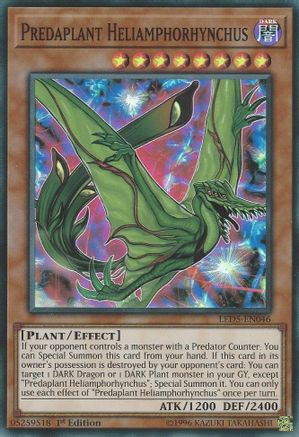 Predaplant Heliamphorhynchus (LED5-EN046) - Legendary Duelists: Immortal Destiny 1st Edition