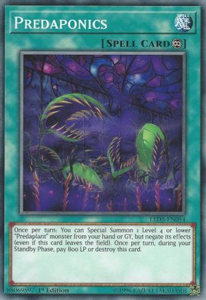 Predaponics (LED5-EN054) - Legendary Duelists: Immortal Destiny 1st Edition