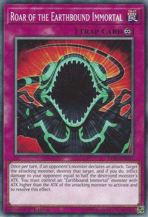 Roar of the Earthbound Immortal (LED5-EN057) - Legendary Duelists: Immortal Destiny 1st Edition