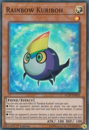 Rainbow Kuriboh (AC19-EN010) - Advent Calendar 2019 1st Edition