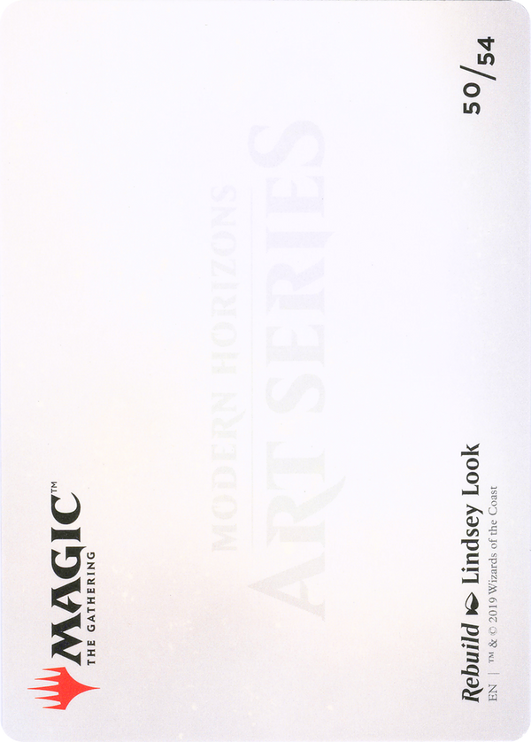 Rebuild // Rebuild (AMH1-050) - Modern Horizons Art Series (Borderless)