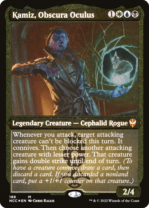 Kamiz, Obscura Oculus (Display Commander) [Streets of New Capenna Commander]
