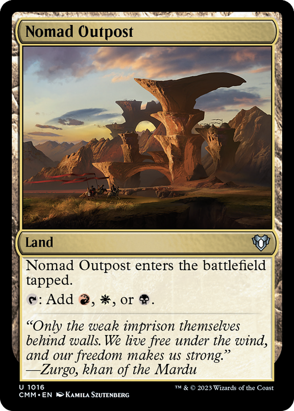 Nomad Outpost [Commander Masters]