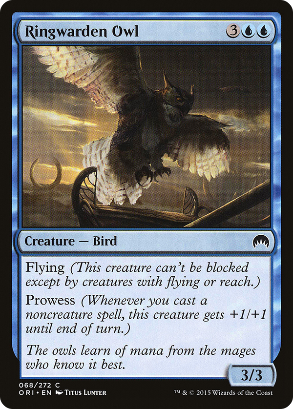 Ringwarden Owl [Magic Origins]