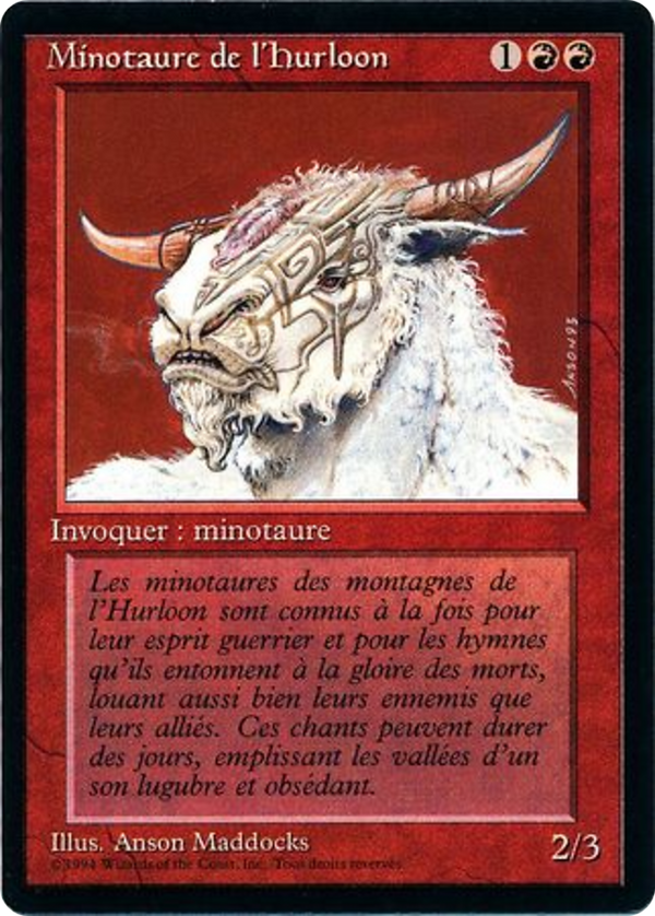 Hurloon Minotaur [Foreign Black Border]