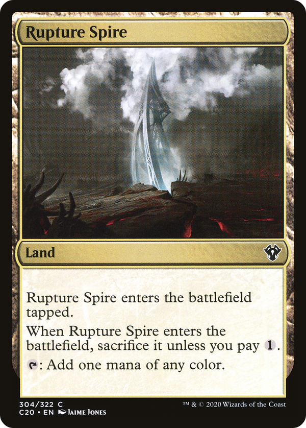 Rupture Spire [Commander 2020]