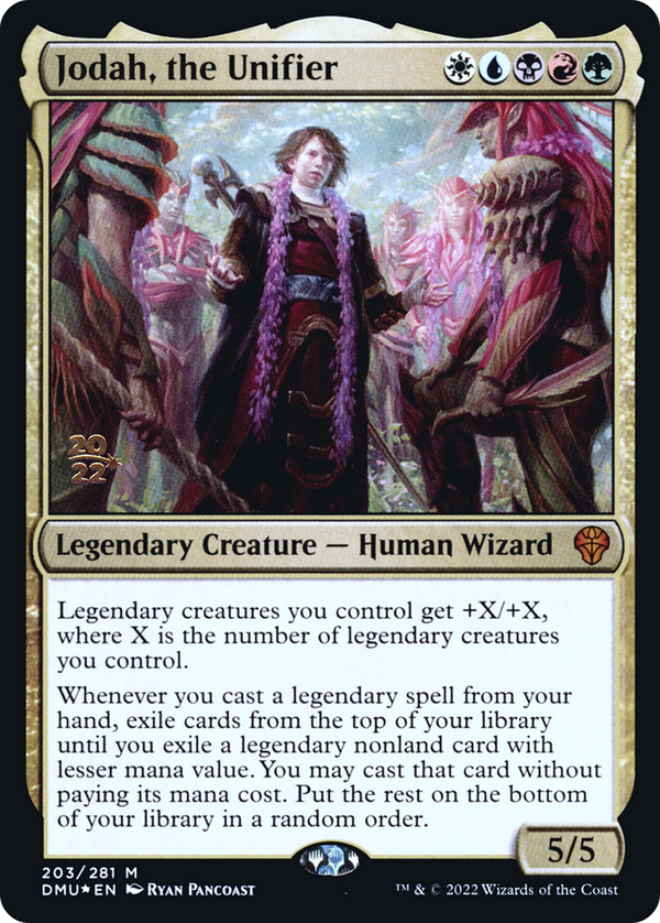 Jodah, the Unifier [Dominaria United Prerelease Promos]
