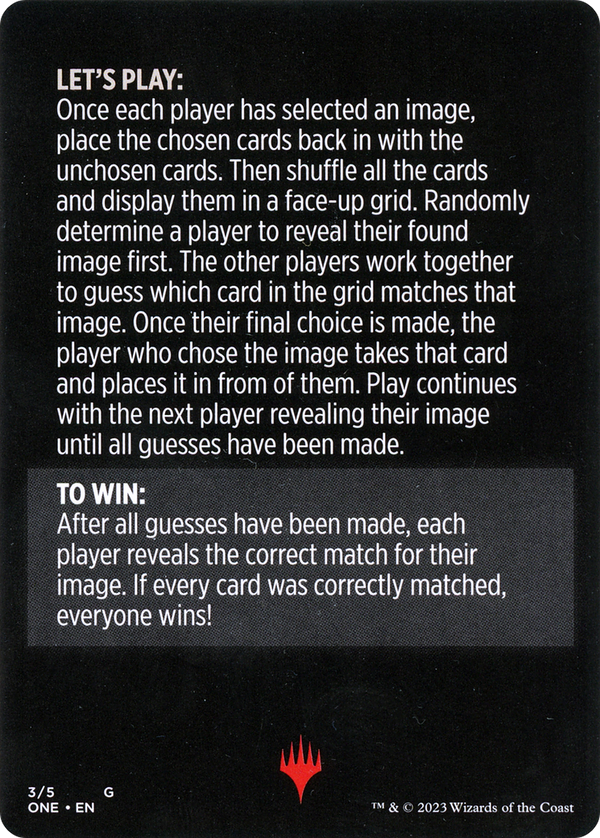 Cyber Simulacrum // Cyber Simulacrum (cont'd) (MONE-003) - Phyrexia: All Will Be One Minigames Foil