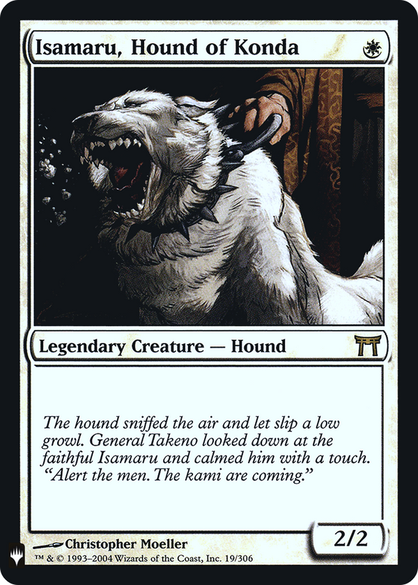 Isamaru, Hound of Konda [Mystery Booster]