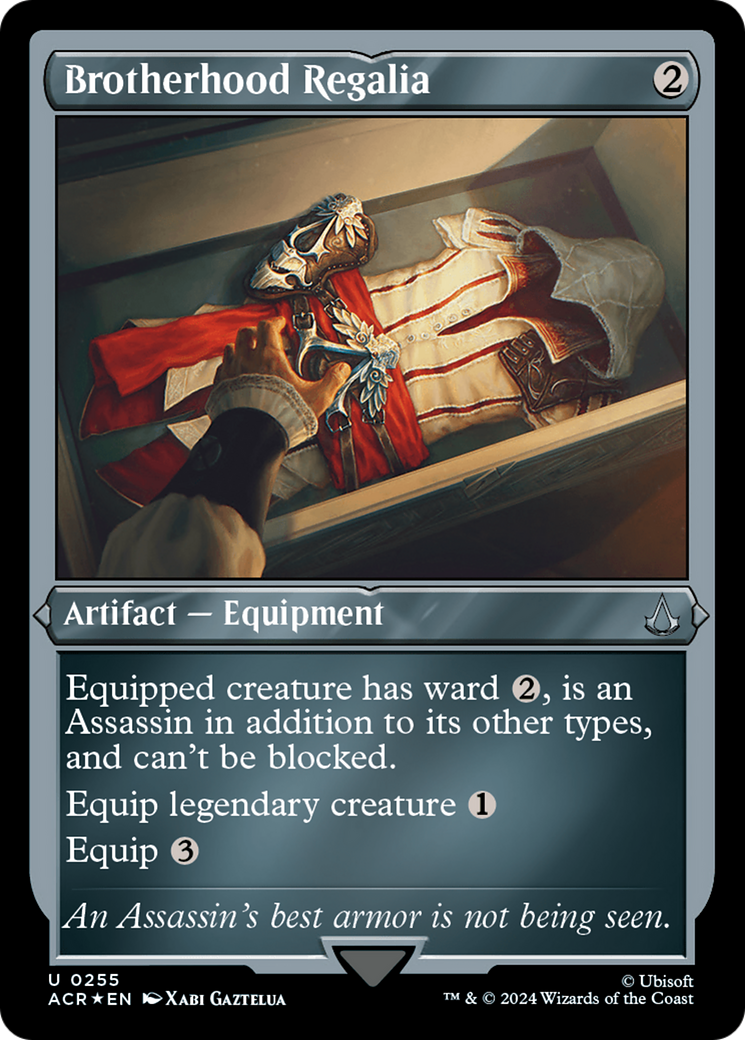 Brotherhood Regalia (Foil Etched) [Assassin's Creed]