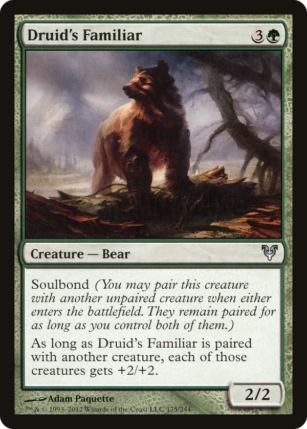Druid's Familiar [Avacyn Restored]