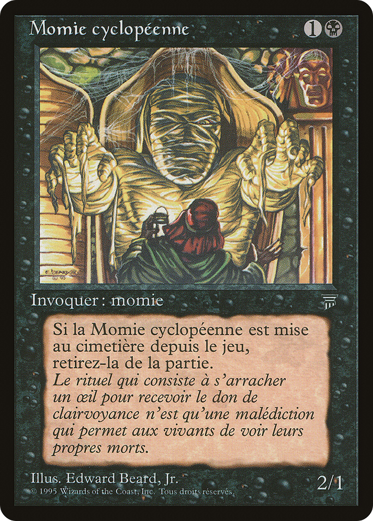 Cyclopean Mummy (French) - 