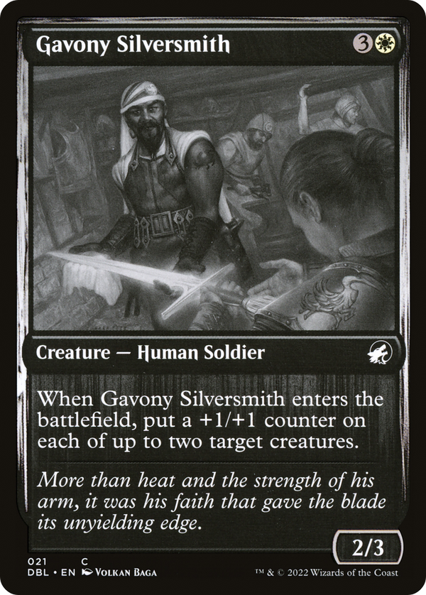 Gavony Silversmith [Innistrad: Double Feature]
