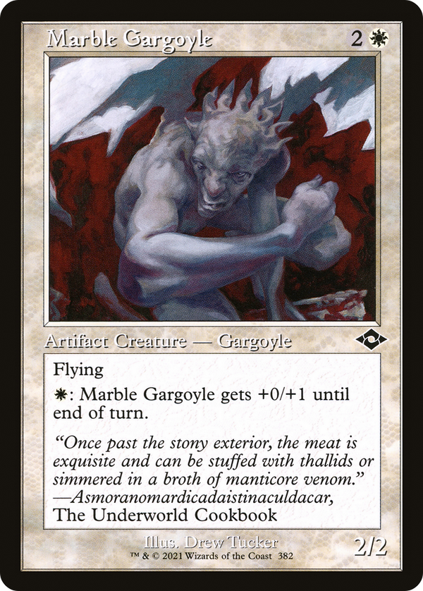 Marble Gargoyle (Retro Foil Etched) [Modern Horizons 2]