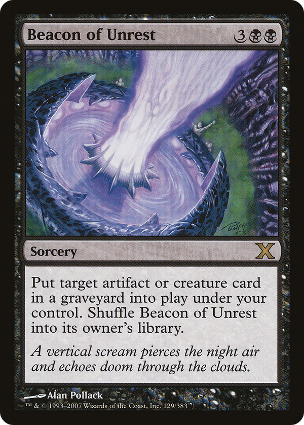 Beacon of Unrest [Tenth Edition]