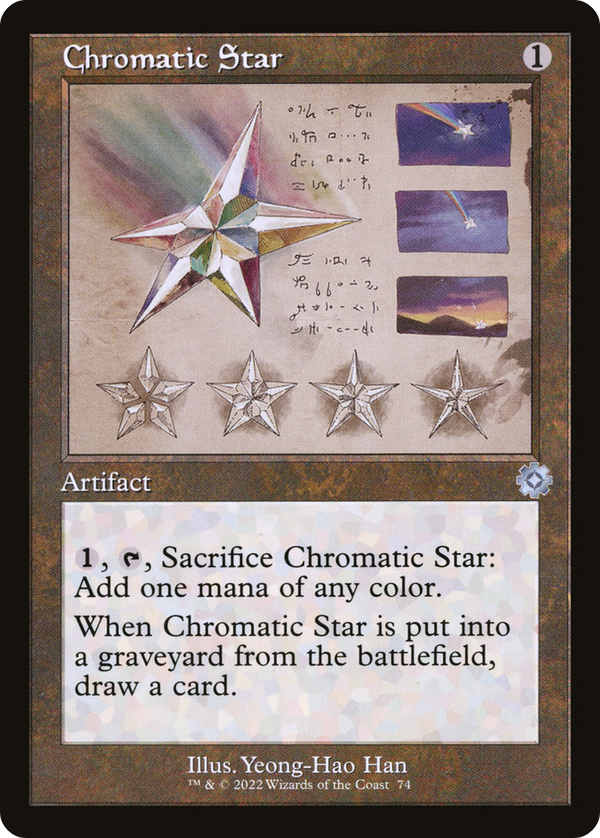 Chromatic Star (Retro Schematic) [The Brothers' War Retro Artifacts]