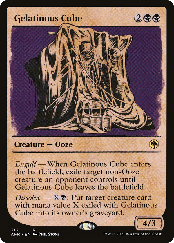 Gelatinous Cube (Showcase) [Dungeons & Dragons: Adventures in the Forgotten Realms]