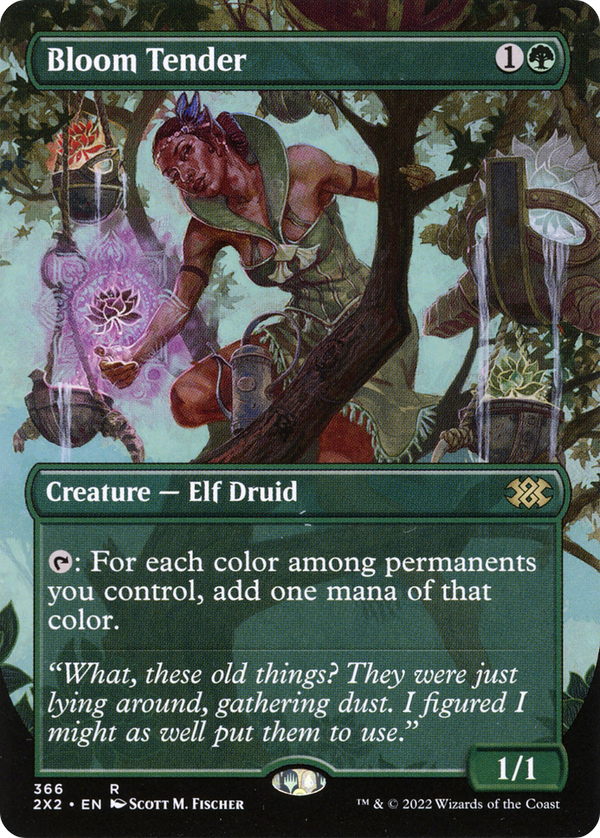 Bloom Tender (Borderless Alternate Art) [Double Masters 2022]