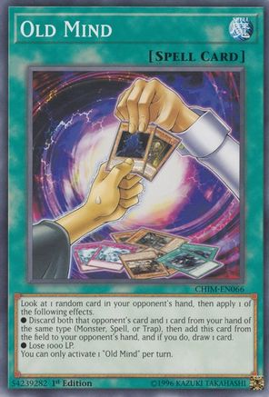 Old Mind (CHIM-EN066) - Chaos Impact 1st Edition