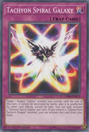 Tachyon Spiral Galaxy (CHIM-EN073) - Chaos Impact 1st Edition