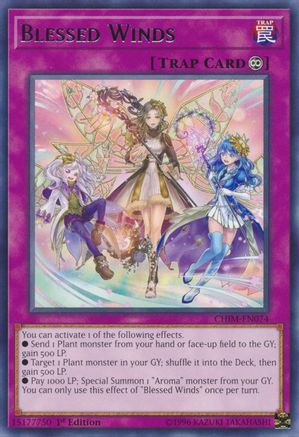 Blessed Winds (CHIM-EN074) - Chaos Impact 1st Edition
