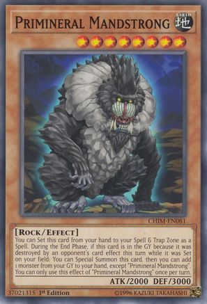 Primineral Mandstrong (CHIM-EN081) - Chaos Impact Unlimited